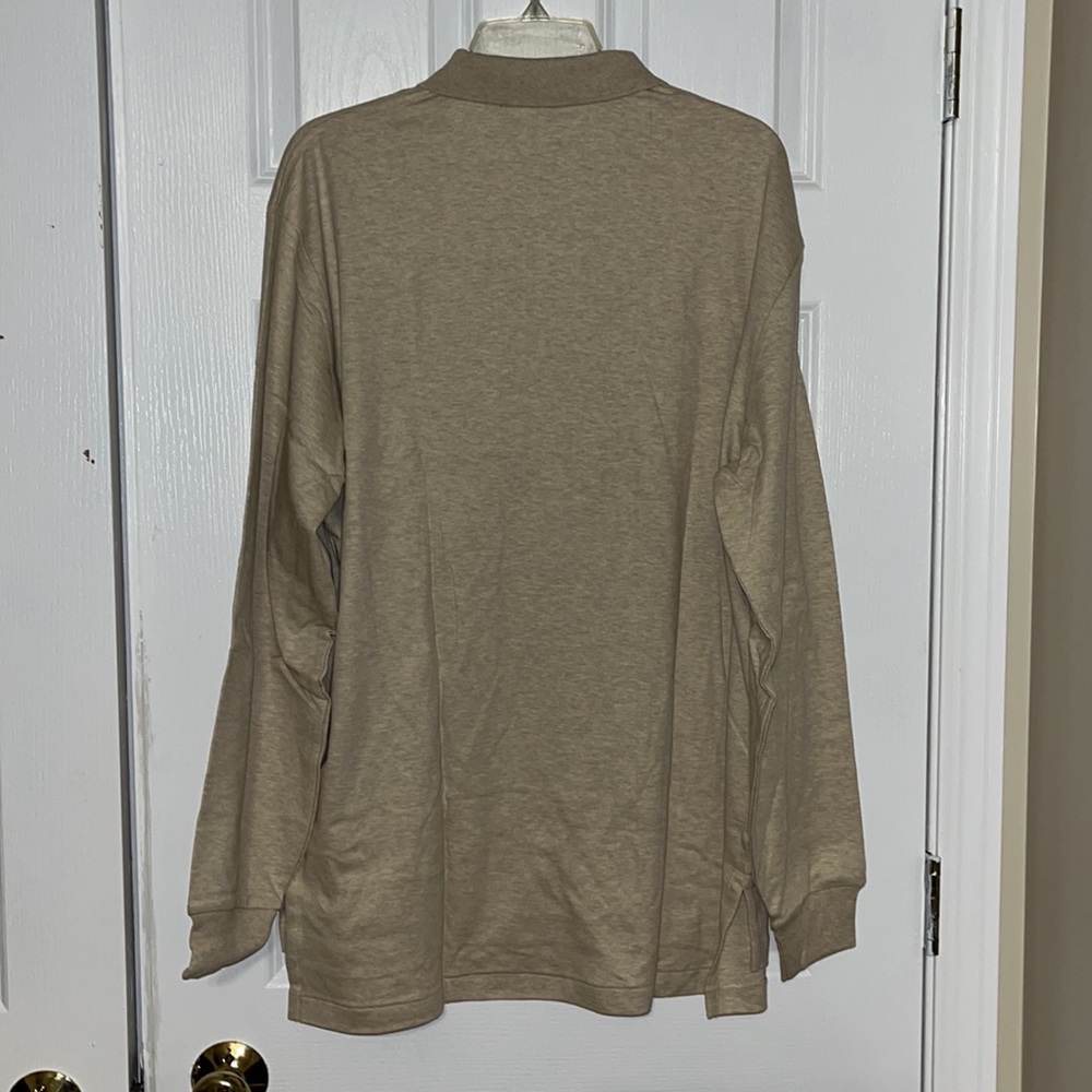 NWOT Polo Ralph Lauren Smooth Cotton Long Sleeve Polo - Picture 5 of 8